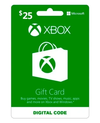 XBOX GIFT CARD 25$ USA